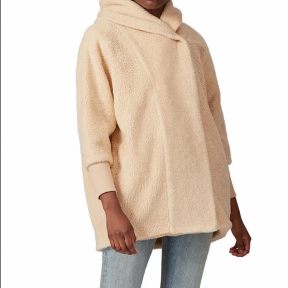 HATCH Cocoon Faux Shearling Maternity Coat